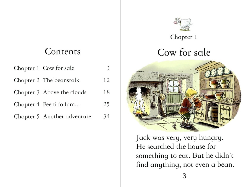 Usborne Young Reading Level 1-33 / Jack and the Beanstalk 