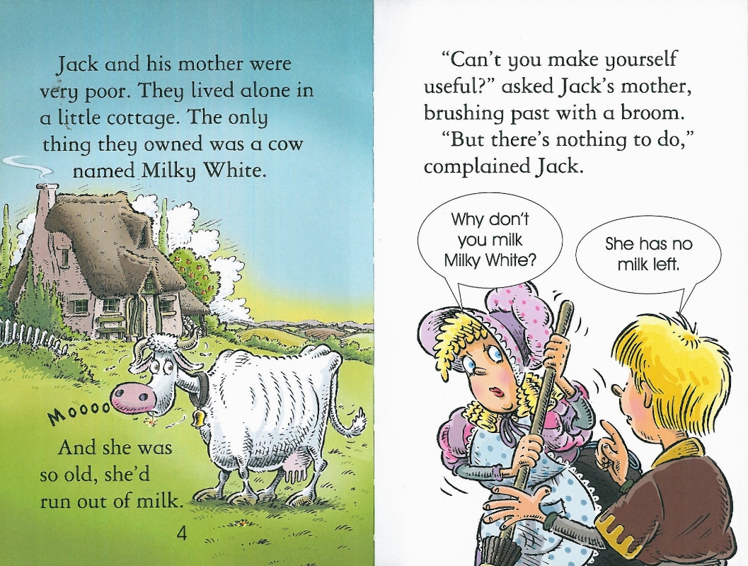 Usborne Young Reading Level 1-33 / Jack and the Beanstalk 