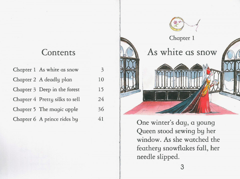 Usborne Young Reading Level 1-38 / Snow White & Seven Dwarfs 