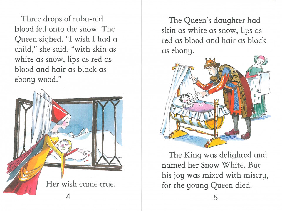 Usborne Young Reading Level 1-38 / Snow White & Seven Dwarfs 