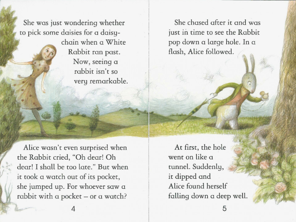 Usborne Young Reading Level 2-26 / Alice in Wonderland