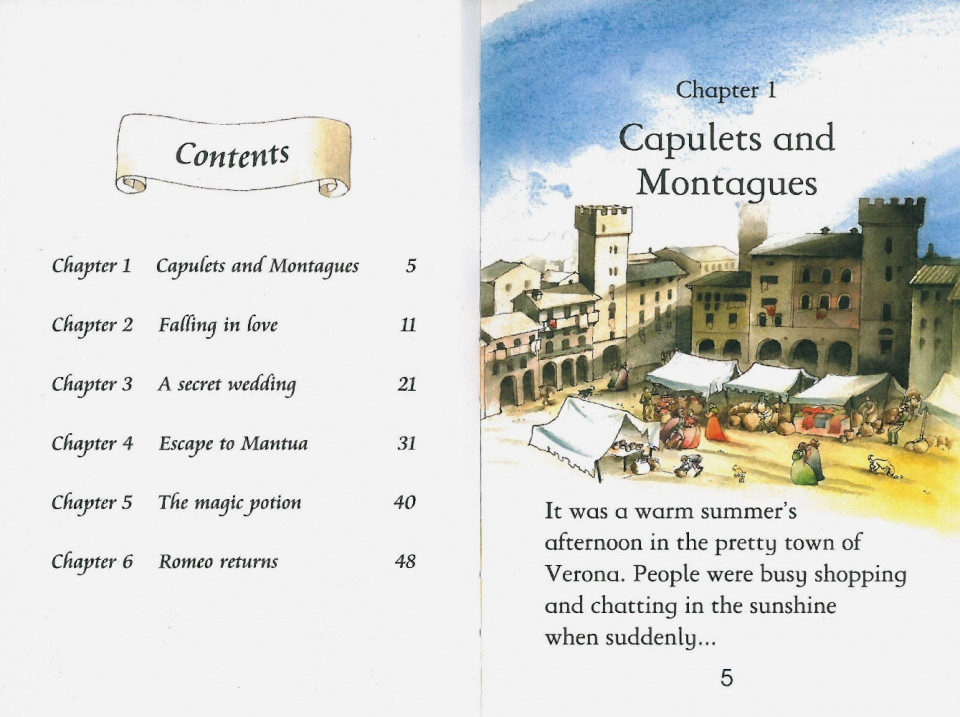 Usborne Young Reading Level 2-41 / Romeo and Juliet 