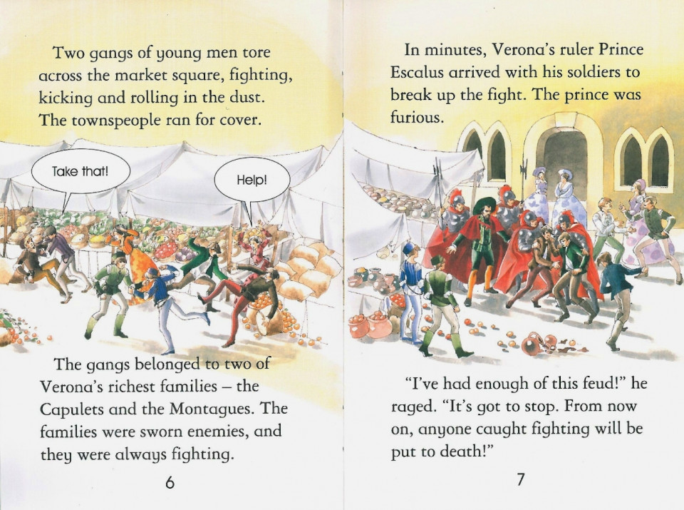 Usborne Young Reading Level 2-41 / Romeo and Juliet 