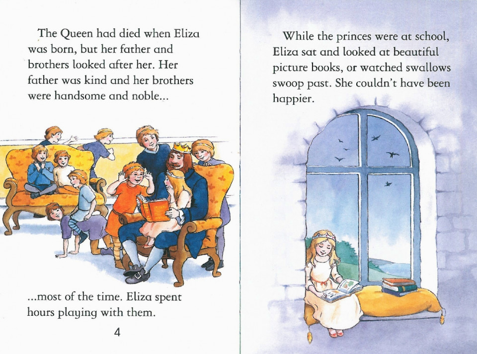 Usborne Young Reading Level 2-45 / Swan Princess 