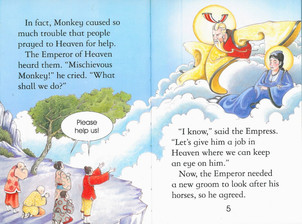 Usborne Young Reading Level 1-50 / The Monkey King 