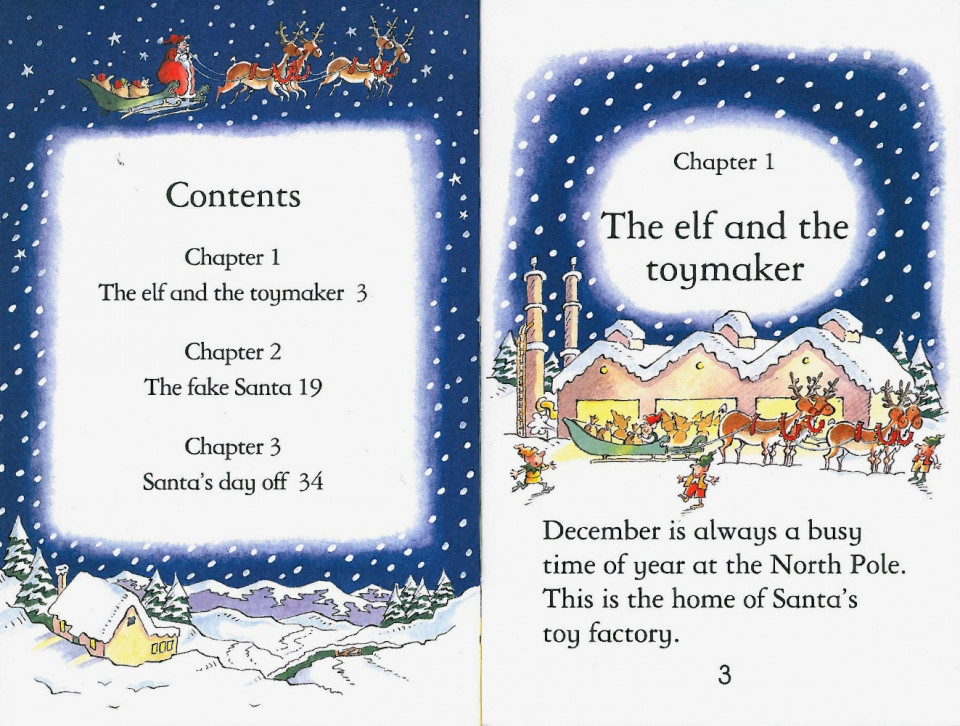 Usborne Young Reading Level 1-44 / Stories of Santa 