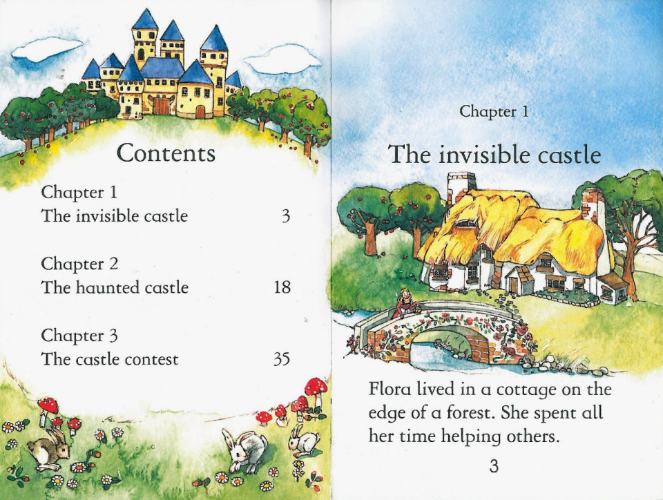 Usborne Young Reading Level 1-41 / Stories of Fairytale Castles