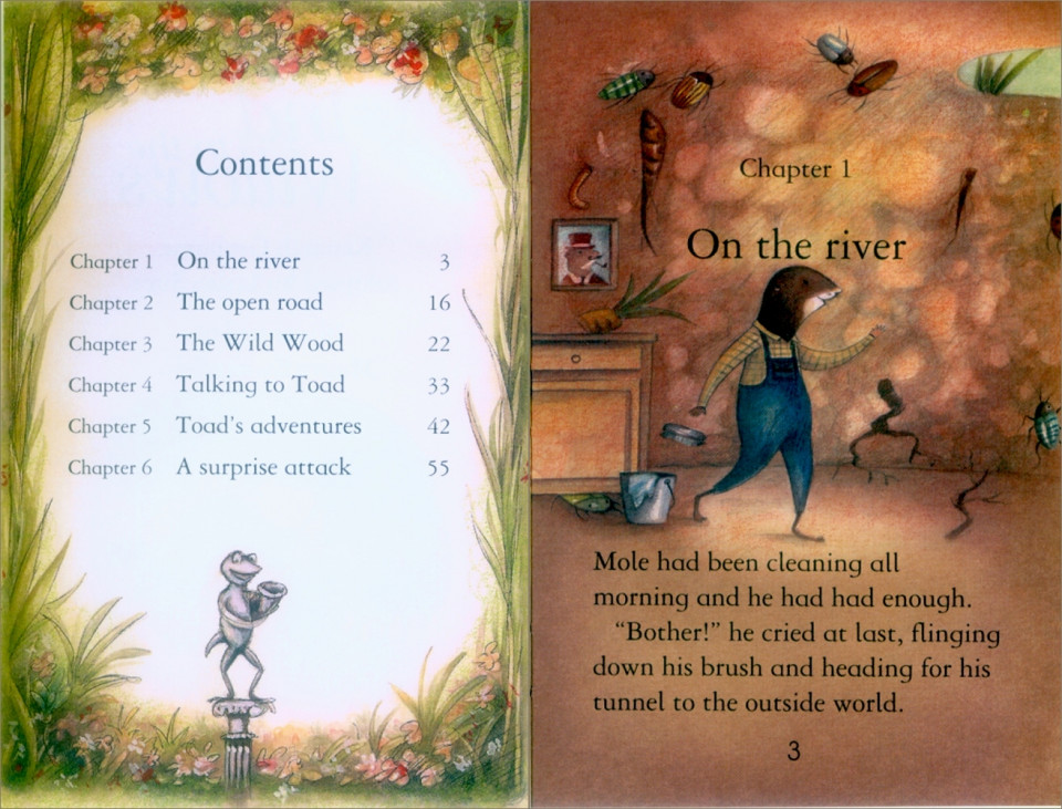 Usborne Young Reading Level 2-48 / The Wind in the Willows 