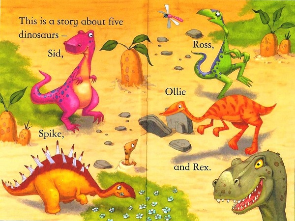 Usborne First Reading Level 3-11 / Dinosaur Who Lost His Roar