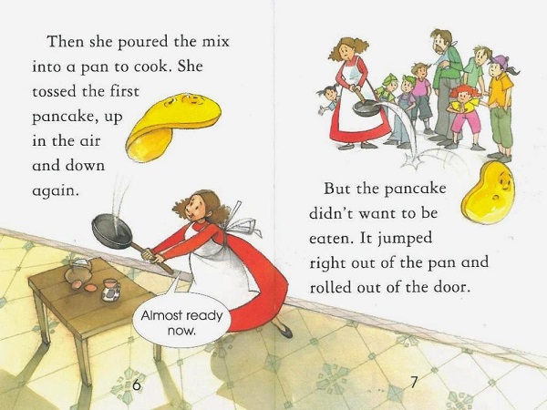 Usborne First Reading Level 4-06 / The Runaway Pancake