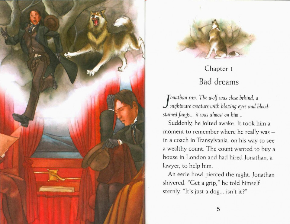 Usborne Young Reading Level 3-23 / Dracula 