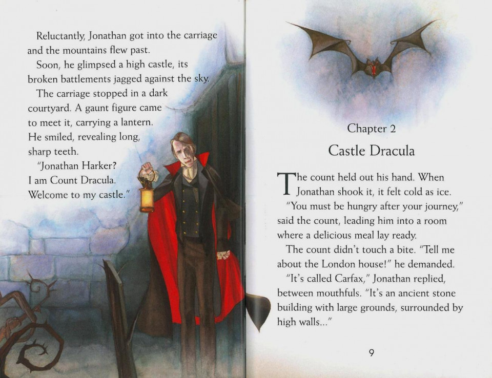 Usborne Young Reading Level 3-23 / Dracula 
