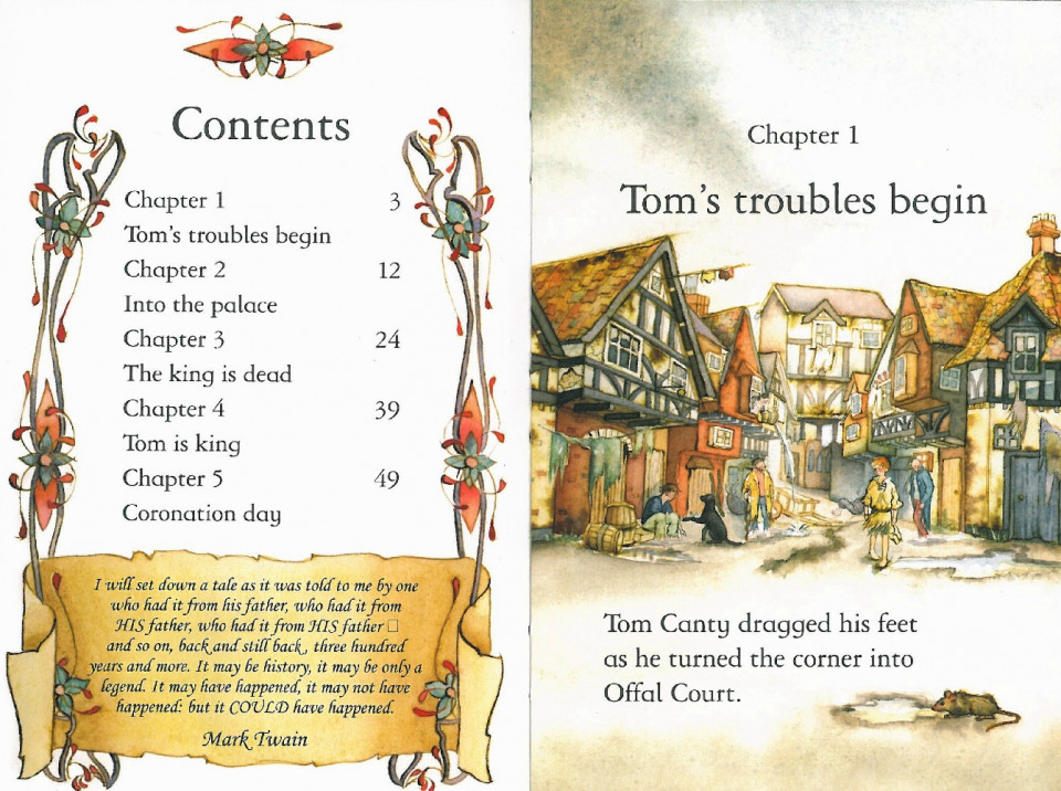 Usborne Young Reading Level 2-38 / The Prince and the Pauper  