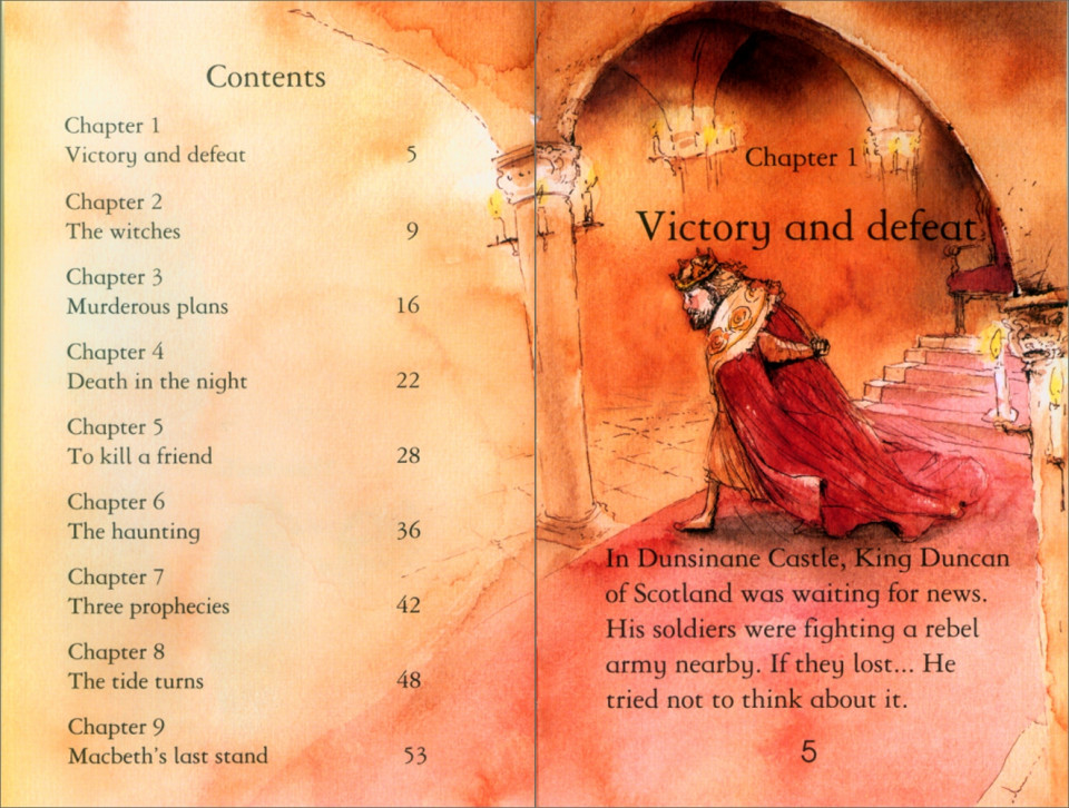 Usborne Young Reading Level 2-34 / Macbeth 