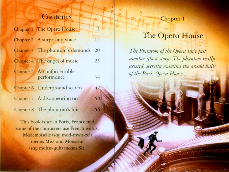 Usborne Young Reading Level 2-37 / The Phantom of the Opera