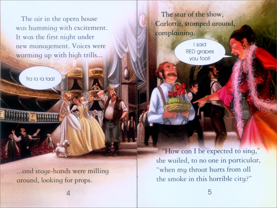 Usborne Young Reading Level 2-37 / The Phantom of the Opera