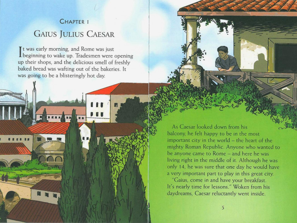 Usborne Young Reading Level 3-07 Set / Julius Caesar 