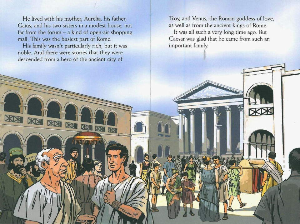 Usborne Young Reading Level 3-07 Set / Julius Caesar 