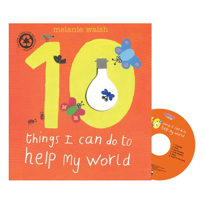 Pictory Step 1-31 Set / 10 Things I Can Do to Help My World (Book+CD)