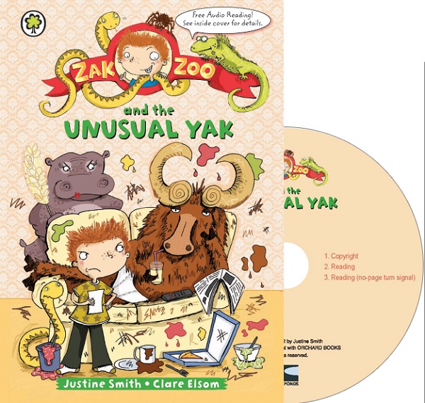 Zak Zoo Set 04 / the Unusual Yak (Book+CD+QR)