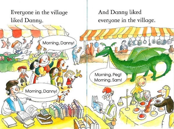 Usborne First Reading Level 3-10 / Danny the Dragon 