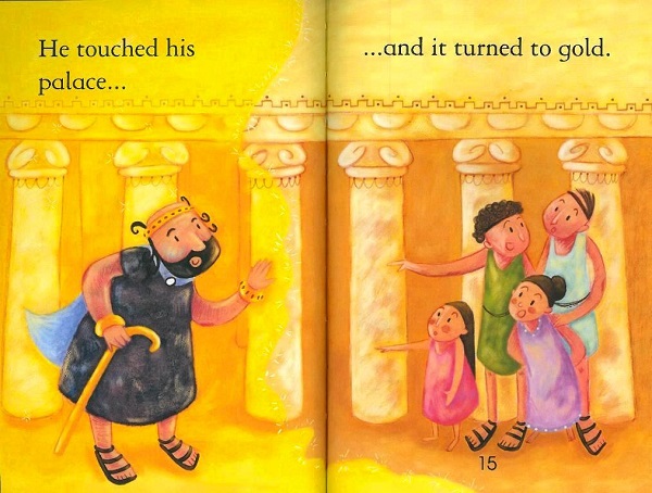 Usborne First Reading Level 1-09 / King Midas and the Gold 