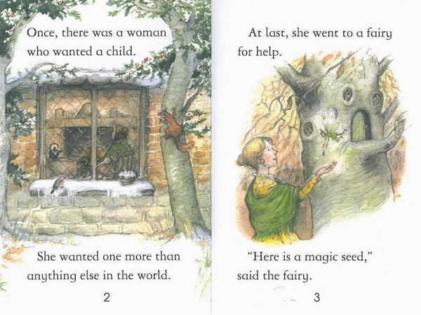 Usborne First Reading Level 4-12 / Thumbelina 