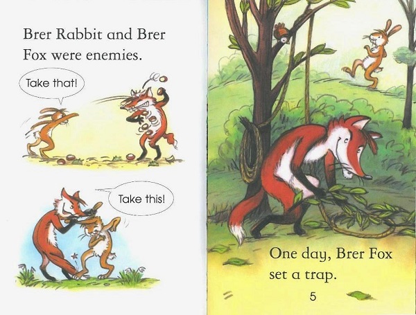 Usborne First Reading Level 2-06 / Brer Rabbit and the Blackberry Bush 