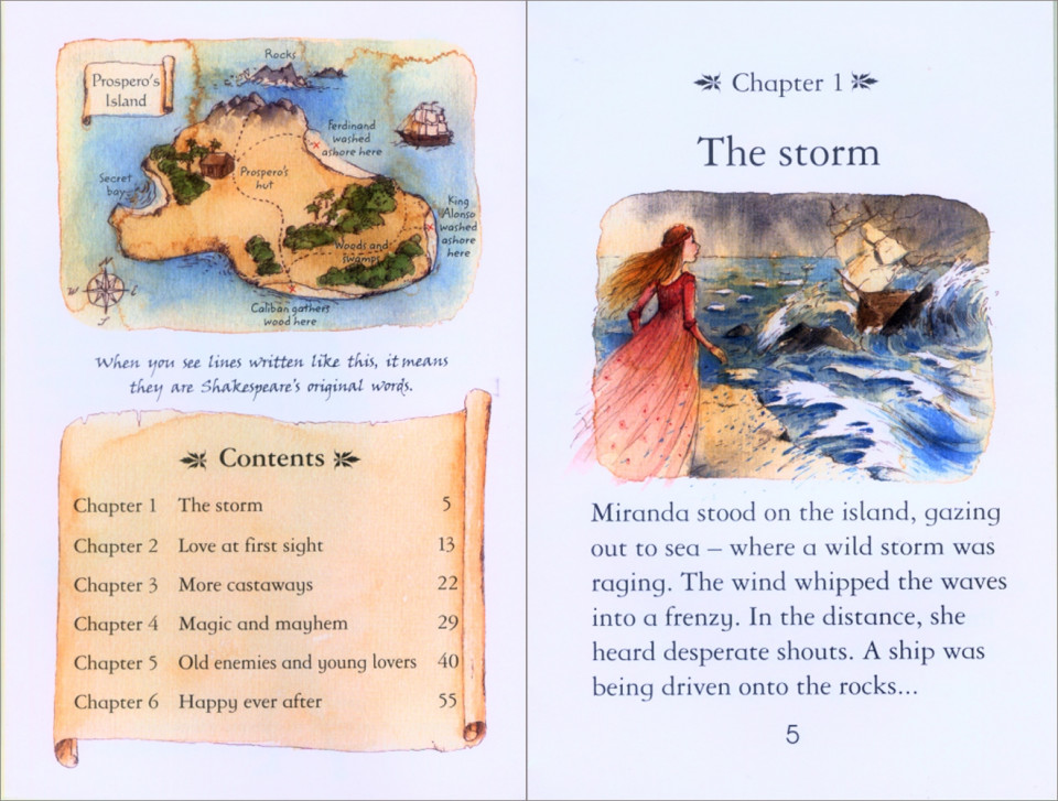 Usborne Young Reading Level 2-46 / The Tempest