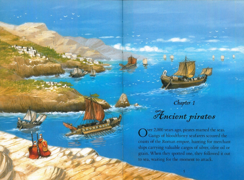 Usborne Young Reading Level 3-47 / The Story of Pirates