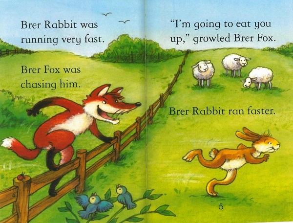 Usborne First Reading Level 2-07 / Brer Rabbit Down the Well 