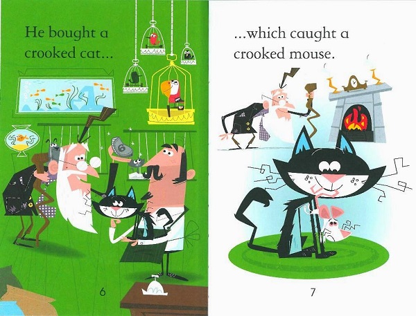 Usborne First Reading Level 2-24 / There Was a Crooked Man 