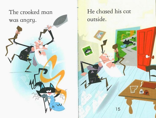 Usborne First Reading Level 2-24 / There Was a Crooked Man 