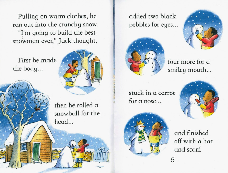 Usborne Young Reading Level 1-45 / Stories of Snowmen 