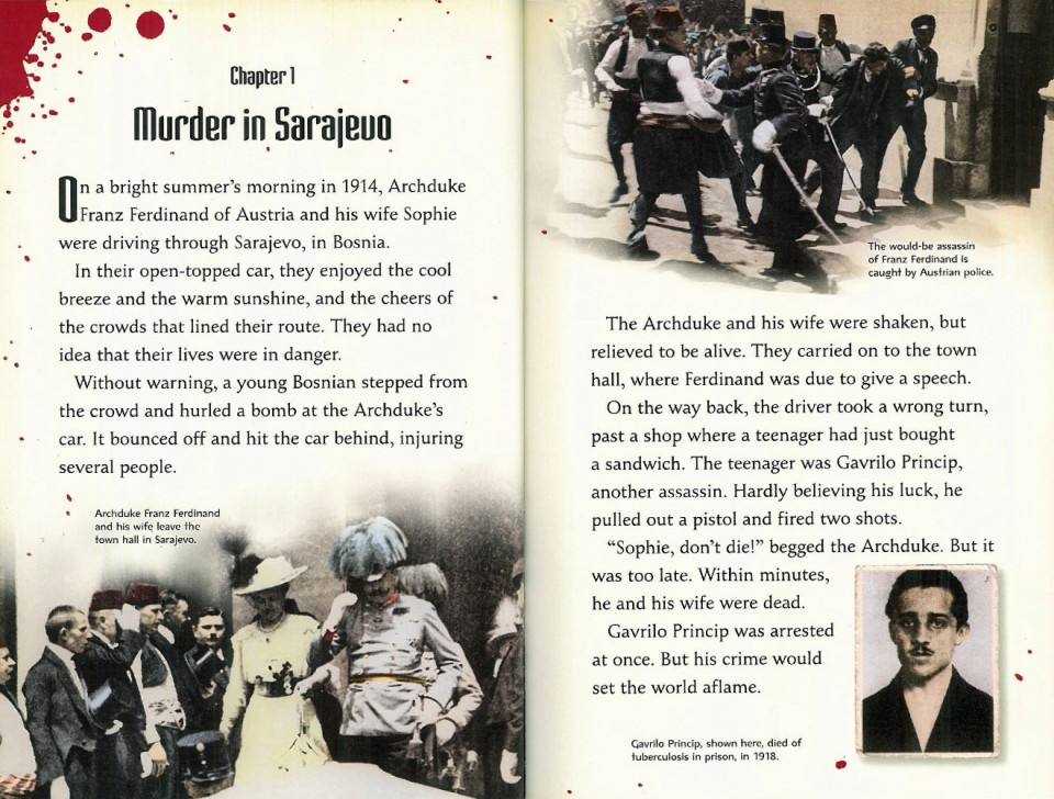 Usborne Young Reading Level 3-44 / The First World War 