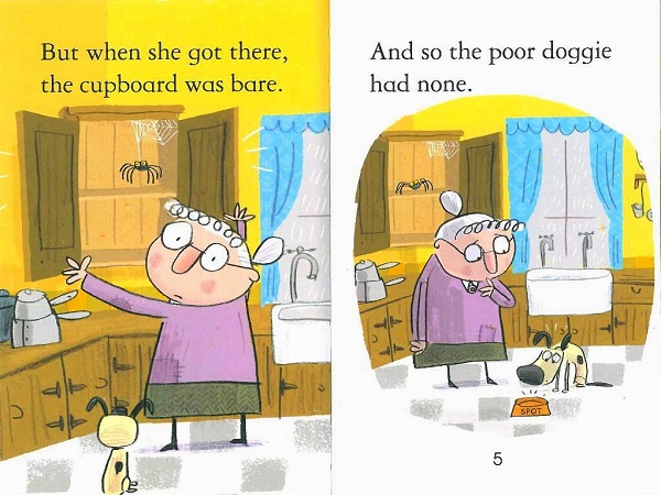 Usborne First Reading Level 2-21 / Old Mother Hubbard 