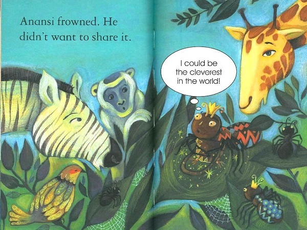 Usborne First Reading Level 1-05 / Anansi and the Bag of Wisdom