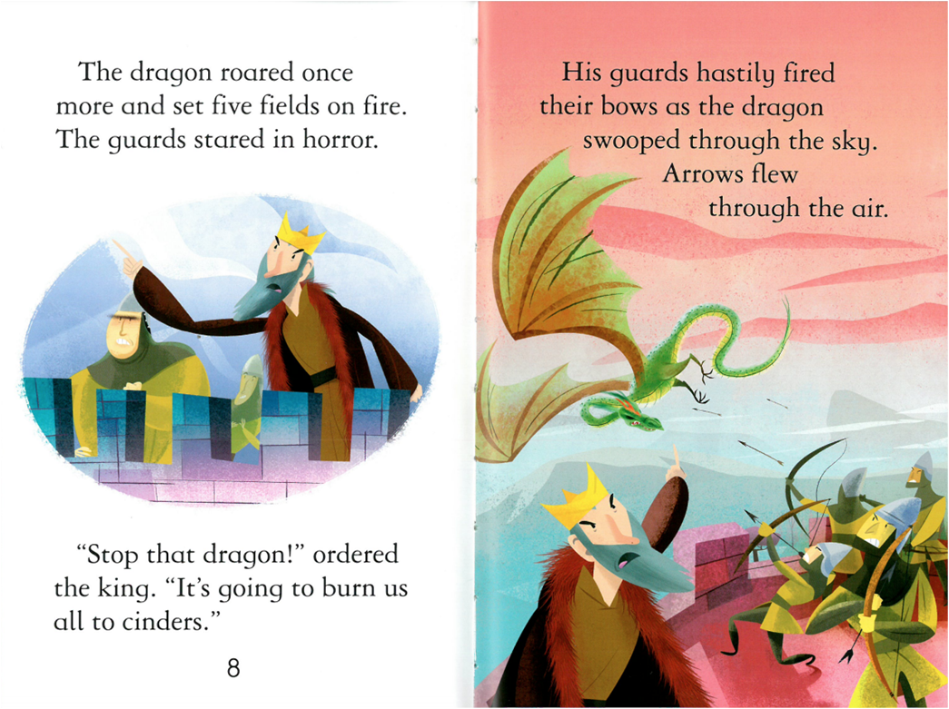 Usborne Young Reading Level 1-03 / Saint George and the Dragon 