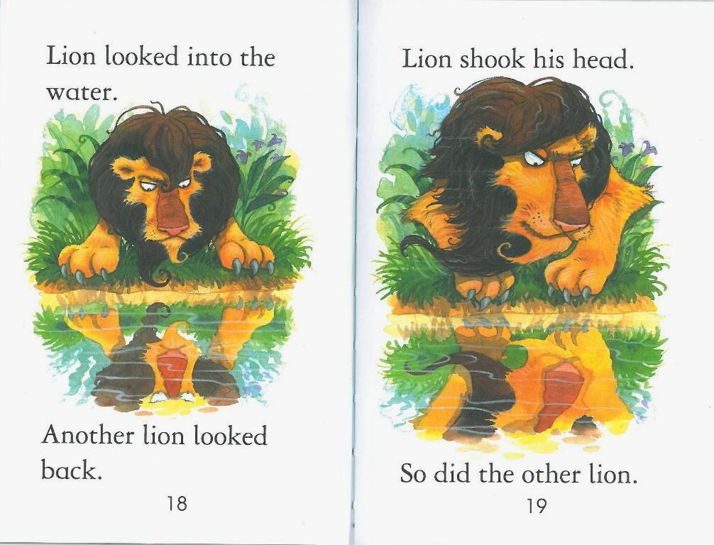 Usborne First Reading Level 2-01 Set / Clever Rabbit and the Lion (Book+CD)
