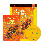 Usborne First Reading Level 1-05 Set / Anansi and the Bag of Wisdom (Book+CD+Workbook)