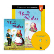Usborne First Reading Level 1-11 Set / The Three Wishes (Book+CD+Workbook)