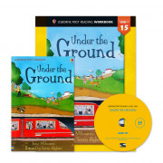 Usborne First Reading Level 1-15 Set / Under the Ground (Book+CD+Workbook)