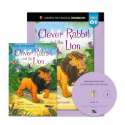 Usborne First Reading Level 2-01 Set / Clever Rabbit and the Lion (Book+CD+Workbook)
