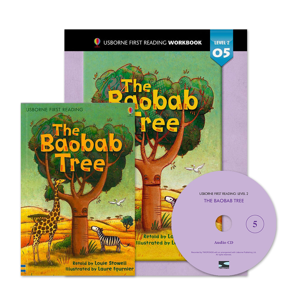 Usborne First Reading Level 2-05 Set / The Baobab Tree (Book+CD+Workbook)