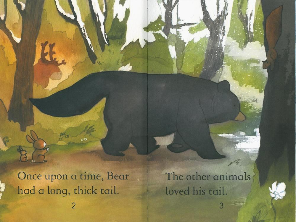 Usborne First Reading Level 2-12 Set / How Bear Lost His Tail (Book+CD+Workbook)