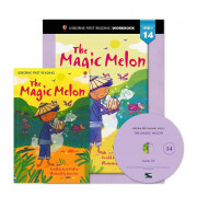 Usborne First Reading Level 2-14 Set / The Magic Melon (Book+CD+Workbook)
