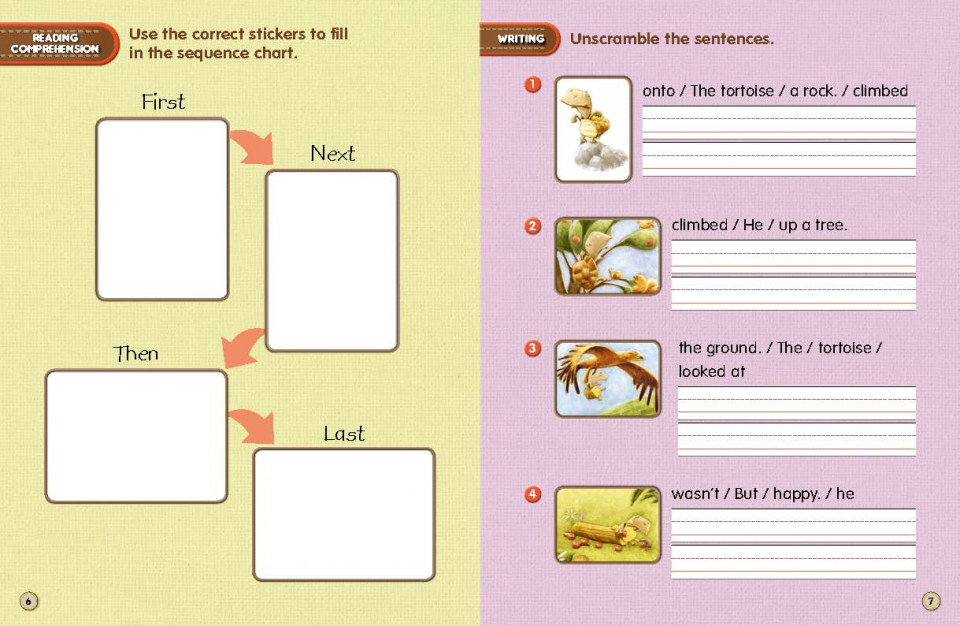 Usborne First Reading Level 2-17 Set / The Tortoise and the Eagle (Book+CD+Workbook)