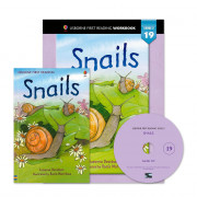 Usborne First Reading Level 2-19 Set / Snails (Book+CD+Workbook)