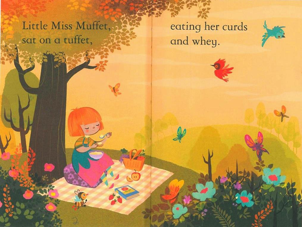 Usborne First Reading Level 2-20 Set / Little Miss Muffet (Book+CD+Workbook)