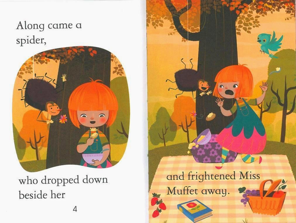 Usborne First Reading Level 2-20 Set / Little Miss Muffet (Book+CD+Workbook)